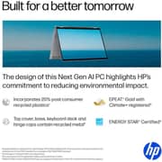 HP OmniBook X Flip Convertible (2025) Copilot+ PC - AMD Ryzen AI 7-350 / 14inch FHD+ / 1TB SSD / 24GB RAM / Shared AMD Radeon 860M Graphics / Windows 11 / English Keyboard / Meteor Silver / International Version - [255 G10]