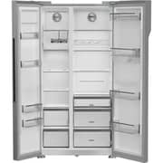Whirlpool Side By Side Refrigerator 554L Pearl Steel - WSBF 916634 XME
