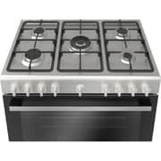 Bosch Free Standing 5 Burner Gas Cooker 125L Stainless Steel - HGV1ISW50M