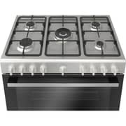 Bosch Free Standing 5 Burner Gas Cooker 125L Stainless Steel - HGV1D8W50M