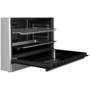 Bosch Series 6 5 Burner Gas Cooker 88.9cm Stainless Steel/Black - HGX5H8W51M