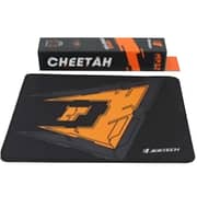 Jertech Cheeta Gaming Mouse Pad Black/Orange - MP44