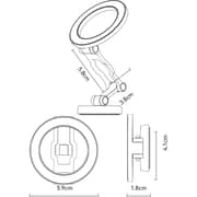 Yesido 3-Axis 360° Phone Holder Black - C203