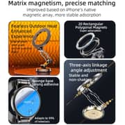 Yesido 3-Axis 360° Phone Holder Black - C203