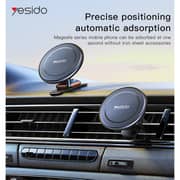 Yesido Magnetic Car Phone Holder Black - C126