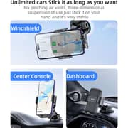 Yesido One-Touch 360° Phone Holder Black - C175