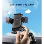 Yesido Phone Holder With Car Charger Black - C188