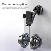 Yesido Phone Holder With Car Charger Black - C188