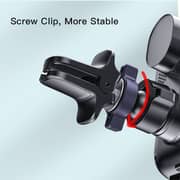 Yesido Phone Holder With Car Charger Black - C188