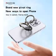Yesido 180° Ring Phone Holder Black - C206