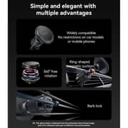 Yesido 360° Car Phone Holder Black - C225