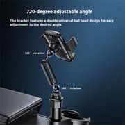 Yesido 2-In-1 Car Cup Holder Black - C273