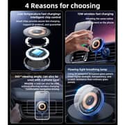 Yesido Charging Phone Holder Black - C308