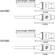 Yesido USB Type-C Charging Cable 1.2m Black - CA129C