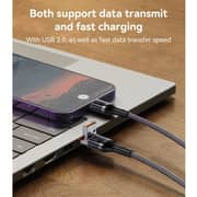 Yesido 2-In-1 USB-C To C Cable 1.2m Black - CA165C