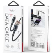 Yesido 2-In-1 USB-C To C Cable 1m Black - CA165L