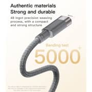 Yesido Fast Charging Data Cable 1m Grey - CA172L