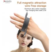 Yesido Fast Charging Data Cable 1m Grey - CA172L