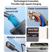 Yesido USB Extension Cable 1.5m Black - GS26