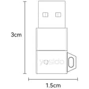 Yesido Charging Adapter Black - GS34