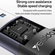 Yesido Charging Adapter Black - GS34