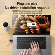 Yesido Memory Card Reader USB3.0 Black - GS36