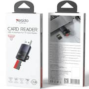 Yesido Memory Card Reader USB3.0 Black - GS36