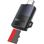 Yesido TF Card Reader UHS-I Black - GS37
