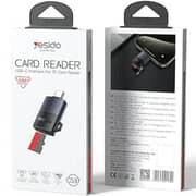 Yesido TF Card Reader UHS-I Black - GS37