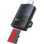 Yesido Lightning to TF Card Reader UHS-I Black - GS38
