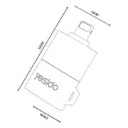 Yesido Lightning to TF Card Reader UHS-I Black - GS38