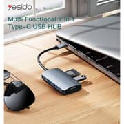 Yesido 7-in-1 External Hub Docking Station - HB16