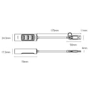 Yesido USB Hub with Type-C Adapter - HB19