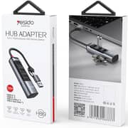 Yesido USB Hub with Type-C Adapter - HB19