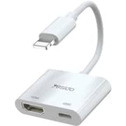 Yesido Lightning To HDMI Adapter White - HM06