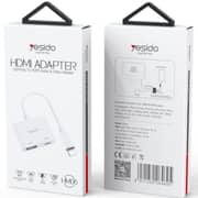 Yesido Lightning To HDMI Adapter White - HM06