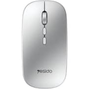 Yesido Slim Wireless Mouse Silver - KB15