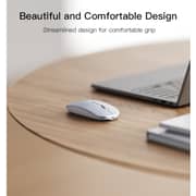 Yesido Slim Wireless Mouse Silver - KB15