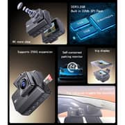 Yesido 4K Car Driving Recorder Black - KM15