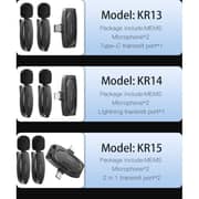 Yesido Wireless MEMS Microphone Black - KR15