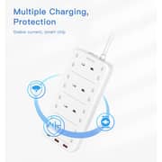 Yesido USB Ports Extension Socket 2m White - MC16