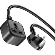 Yesido Power Plug Extension Cable 2m Black - MC28