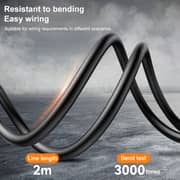 Yesido Power Extension Cable 0.25m Black - MC30