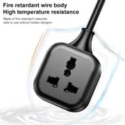 Yesido Power Extension Cable 0.25m Black - MC30