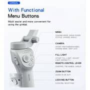 Yesido Phone Gimbal Stabilizer White - SF18