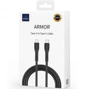 Wiwu USB Type-C To C Cable 1m Black - WI-C005CC