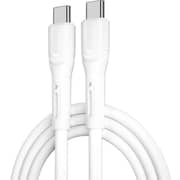 Wiwu USB Type-C To C Cable 1m White - WI-C005CCW