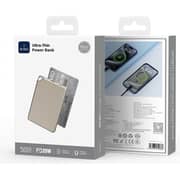 Wiwu Ultra-Thin Series Power Bank 5000mAh Grey - WI-P019TIA