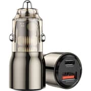 Wiwu Kirsite Geek Fast Car Charger Black - WI-QC012T