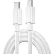 Wiwu GaN PD UK Charger with Type-C Cable White - WI-U006UKCCW